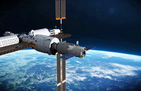 Chinas Raumstation bringt kleinen Testsatelliten in die Umlaufbahn