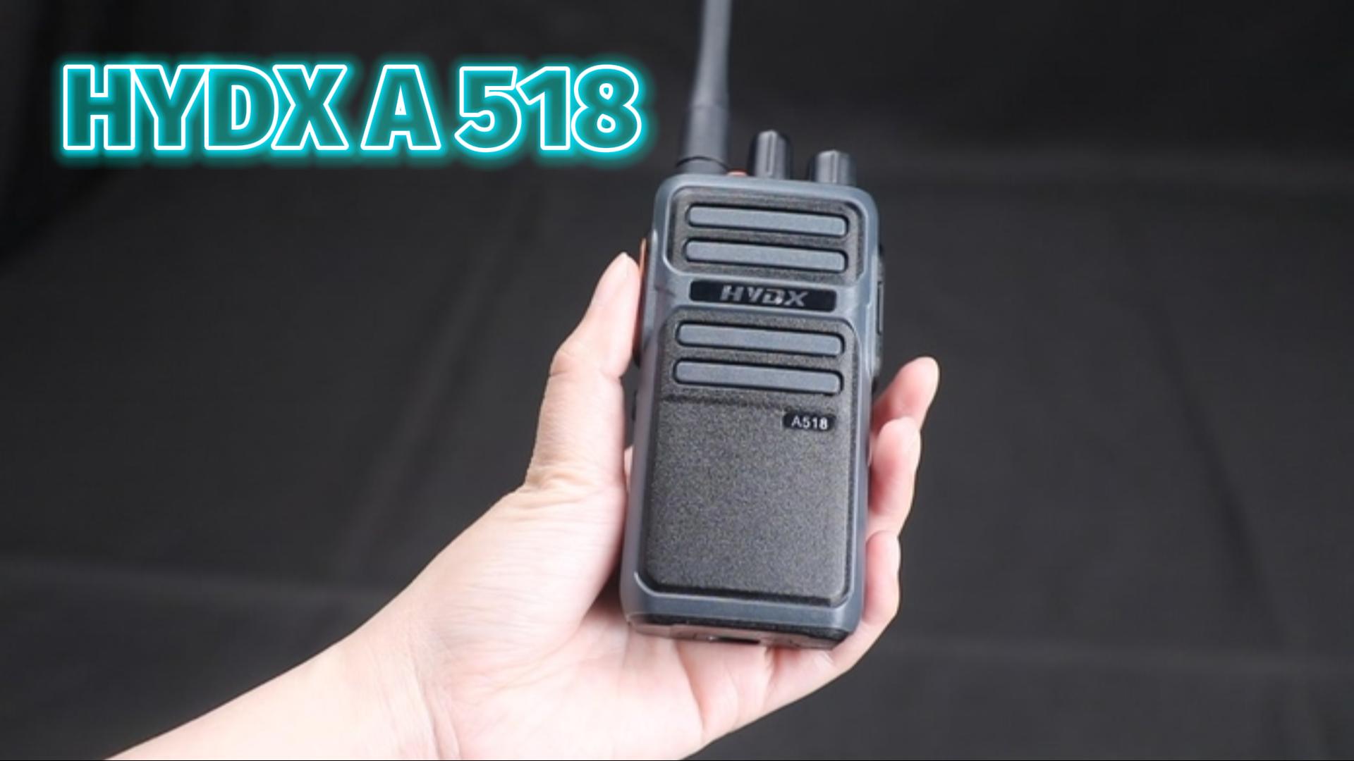 A518 2W tragbares UHF-Funkgerät