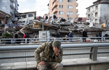 Notrettung nach Erdbeben der Stärke 7,8 in der Türkei